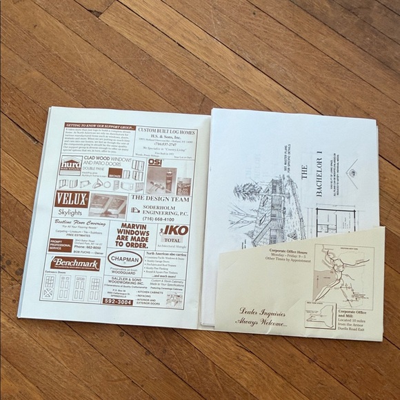 North American Solid Timber Frame Homes Catalog 1992 - Picture 7 of 9